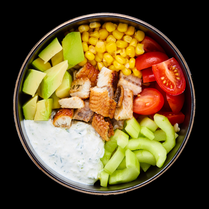 Боул с угрем