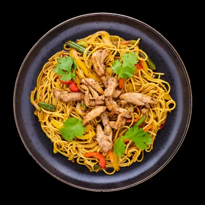 Рамен с курицей