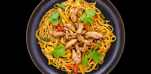 Рамен с курицей
