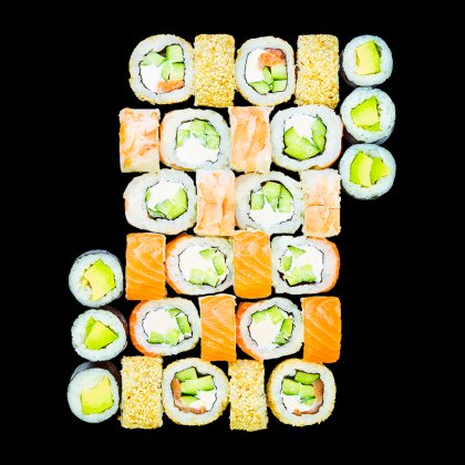 Сет роллов "Филомания" - 30 шт