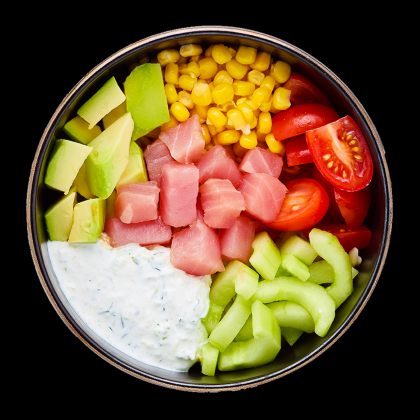 Боул с тунцом