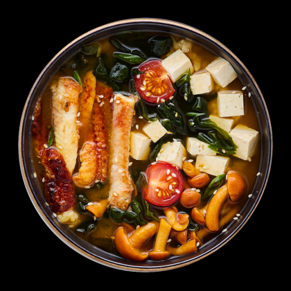 Мисо суп с угрем