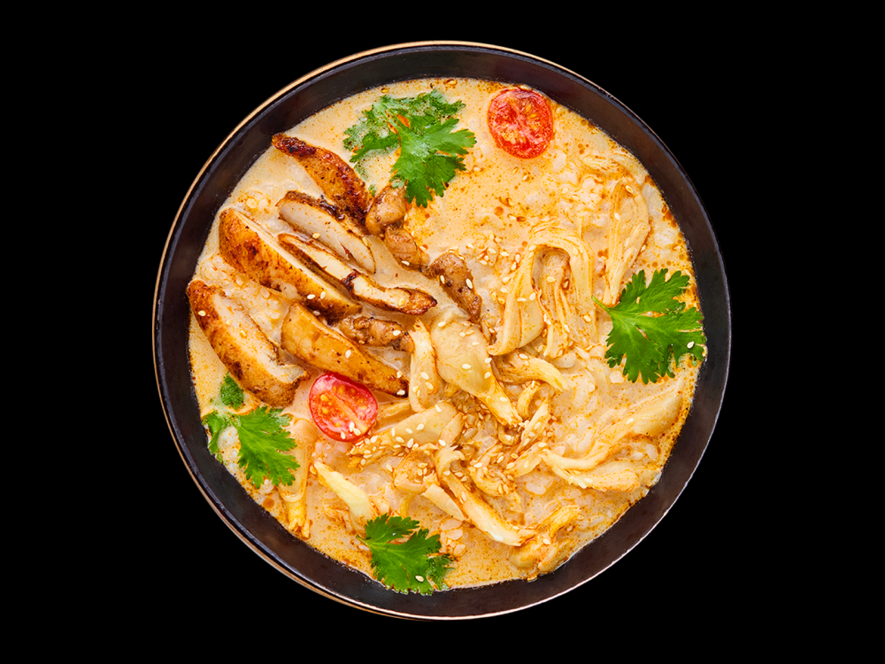 Том Ям с курицей 