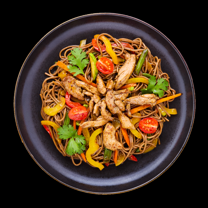 Соба с курицей