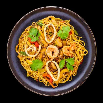 Рамен с морепродуктамим