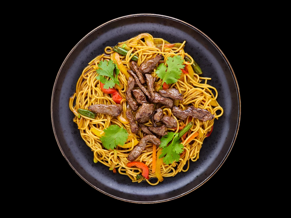 Лапша рамен с говядиной