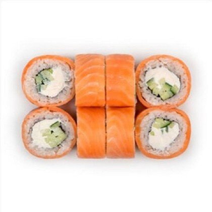 Ролл «Филадельфия роял» с огурцом