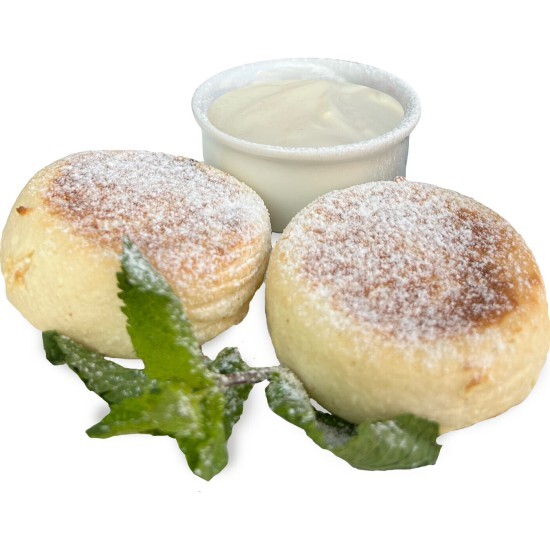 Сырники со сметаной