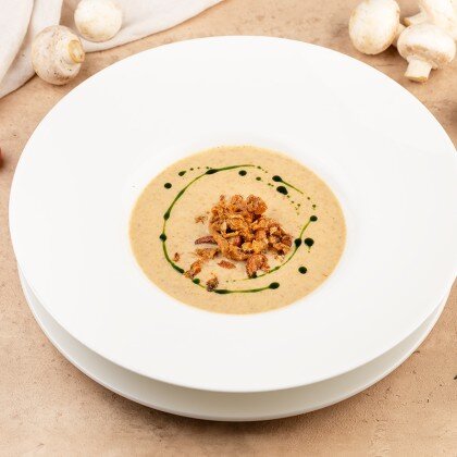 Крем-суп из лисичек