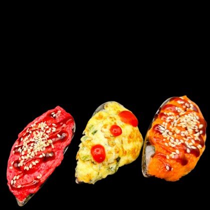 Мидии запеченные «Яки»