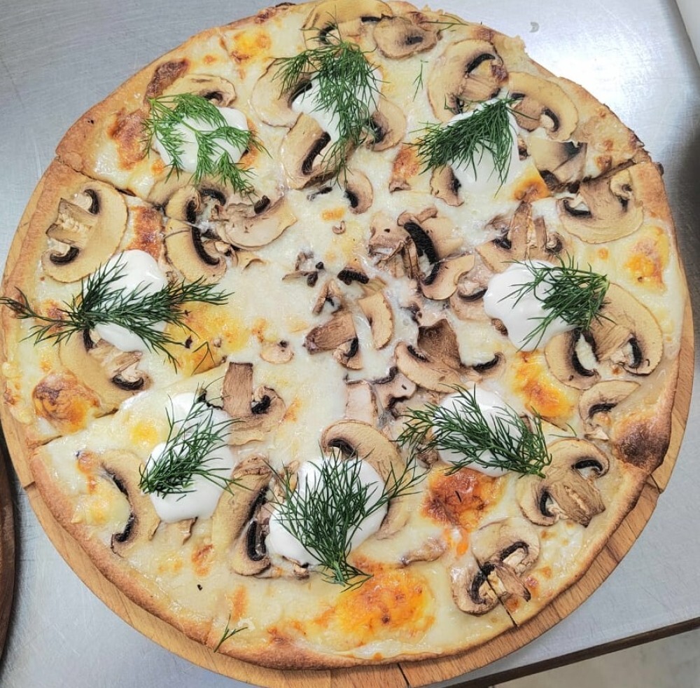 Грибная со сметаной