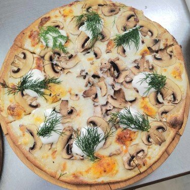 Грибная со сметаной