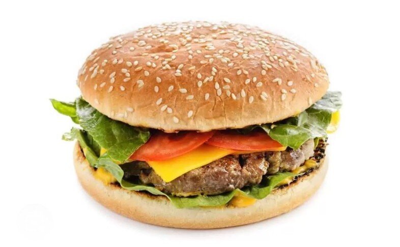 Бургер с бифштексом из говядины