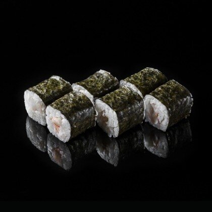 Классический ролл с морским окунем