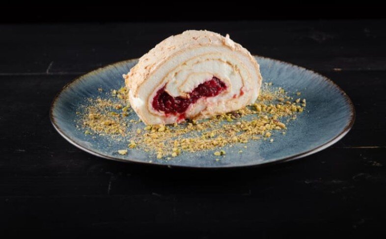 Меренговый рулет