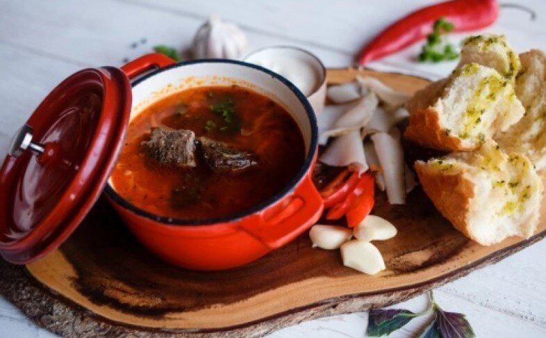 Борщ по-кубански