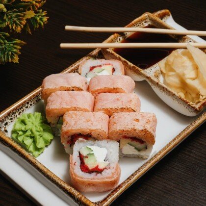 Ролл с мятой