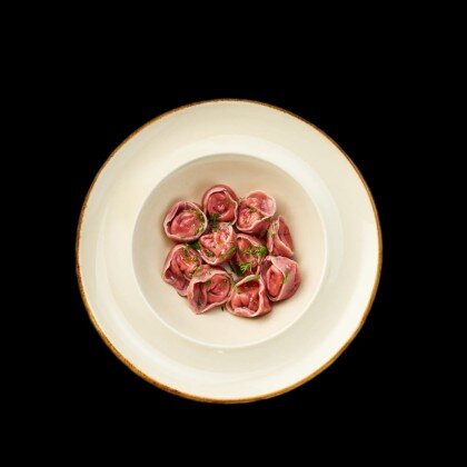 Пельмени с сулугуни и халапеньо