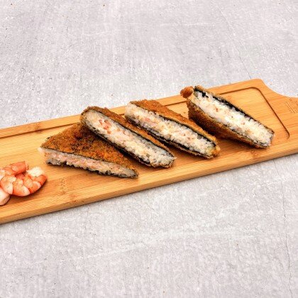 Суши-сендвич с креветками