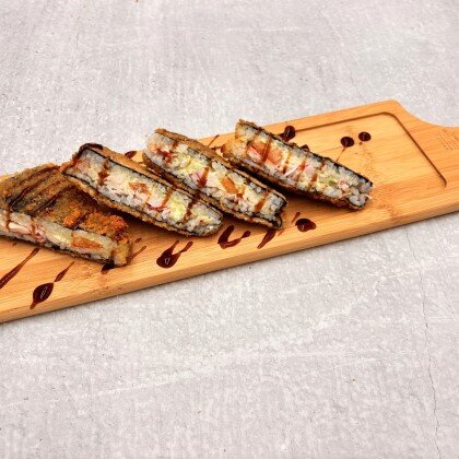 Суши-сэндвич с  крабом