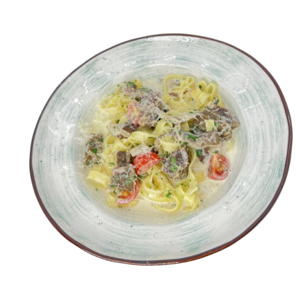 Тальятелле с говяжьими щечками, 280г