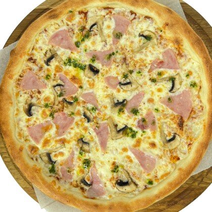 Пицца Ветчина с грибами, 470г