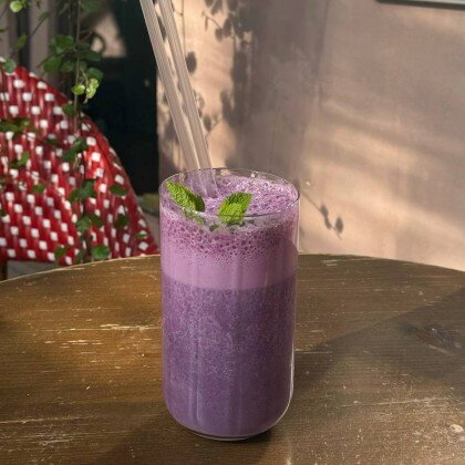 Смузи черника-протеин