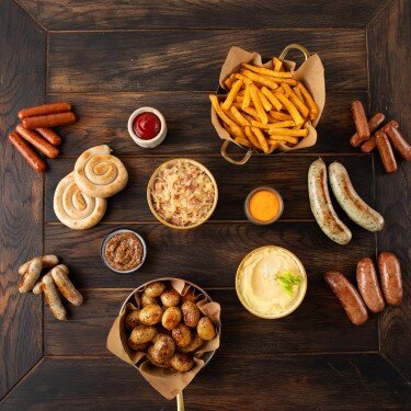 Традиционные немецкие колбаски