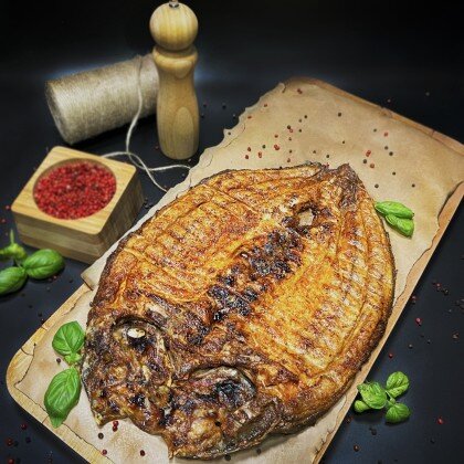 Карп гриль без костей