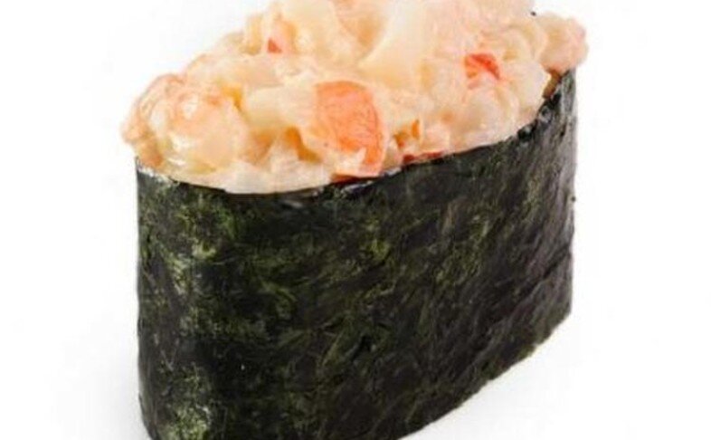 Спайси суши с креветкой