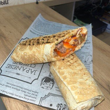 Шаурма с картофелем фри