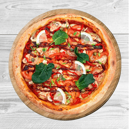 Пицца Овощная рекомендуется в пост