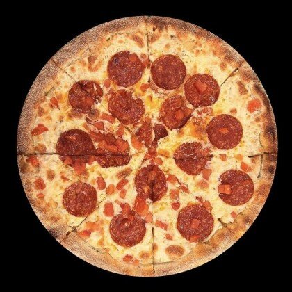Пицца «Пепперони фреш с томатами»