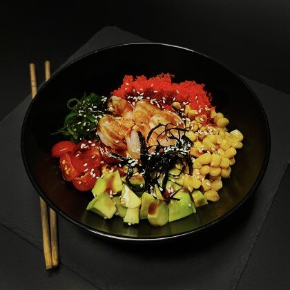 Поке с креветкой