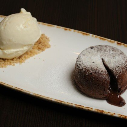 Шоколадный Фондан