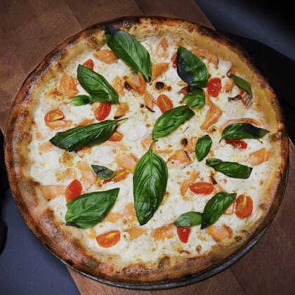 Пицца «Сливочная форель»  32см | халяль