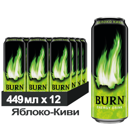 Burn Яблоко-Киви 0.449 л