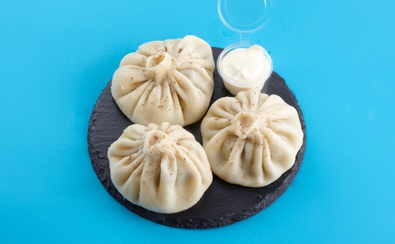 Хинкали с курицей