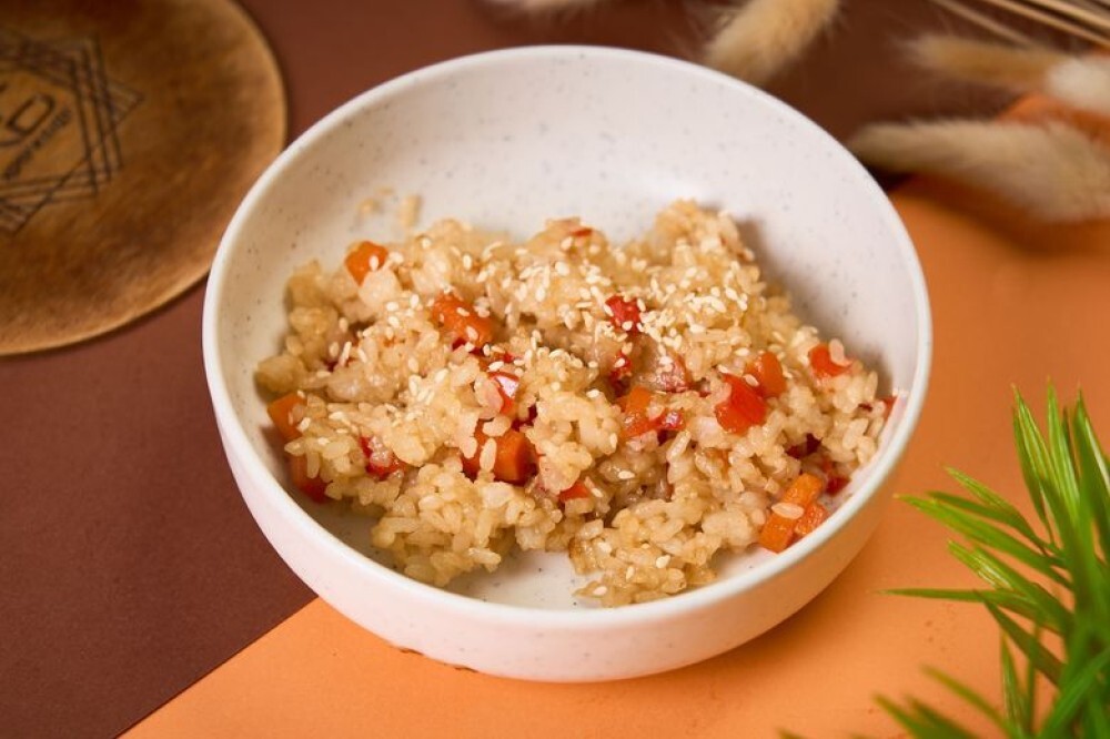 Японский рис с овощами