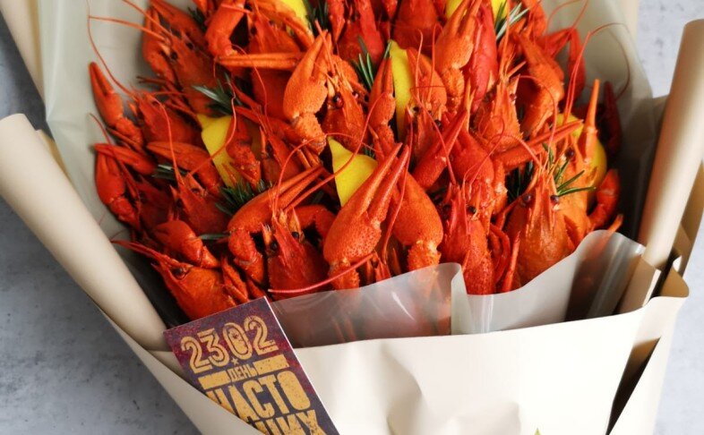 Букет из раков#4