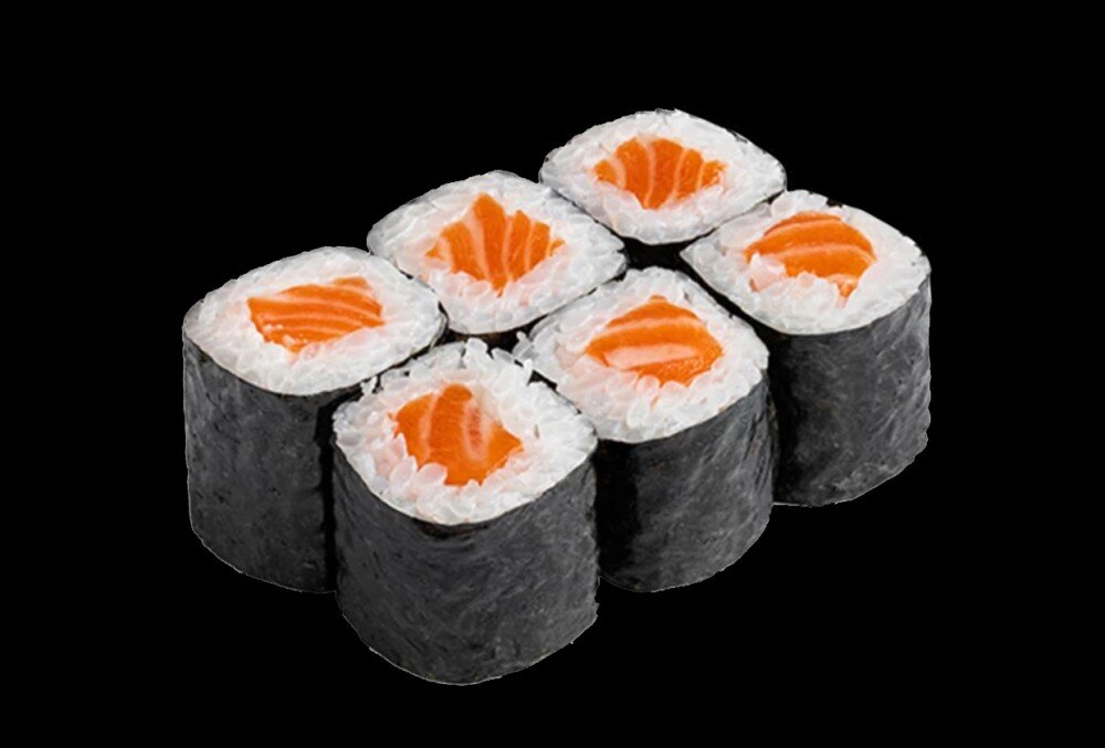 Маки с лососем