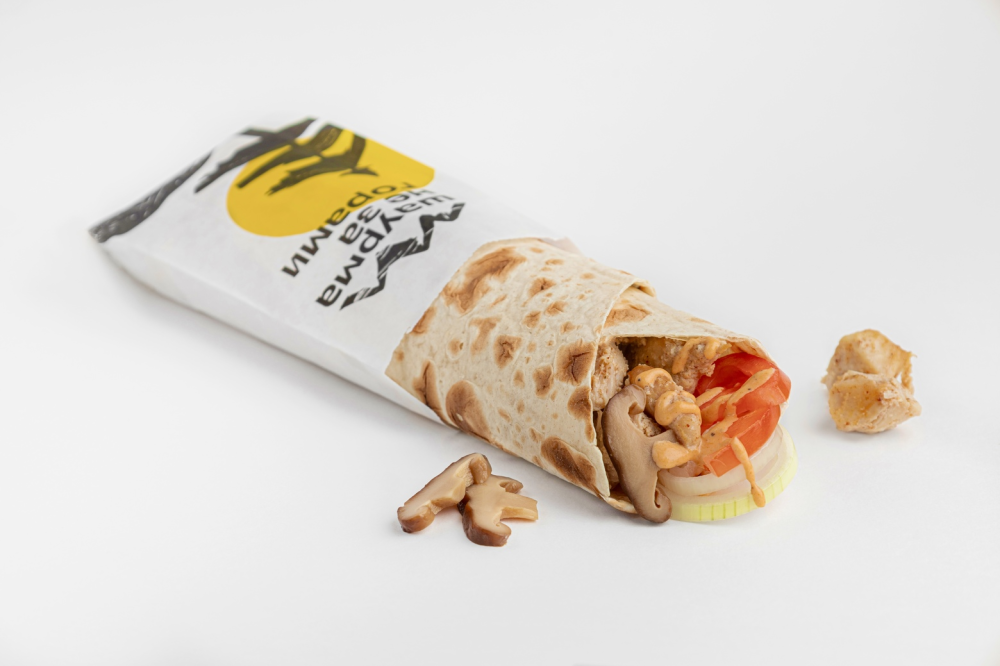 Шаурма Том-ям с креветкой