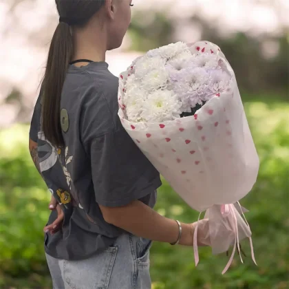 Букет хризантем