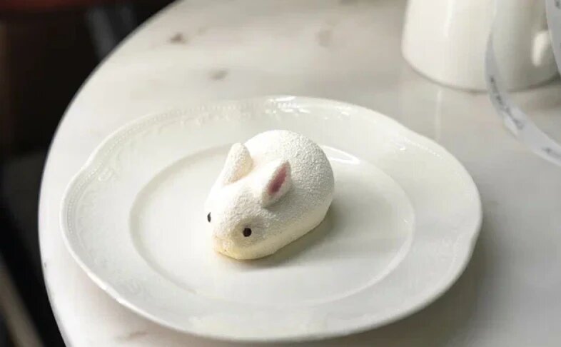 Муссовый десерт "Зайчик "