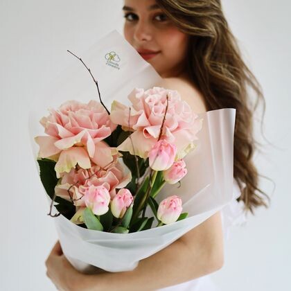 Букет "Pink Secret" M