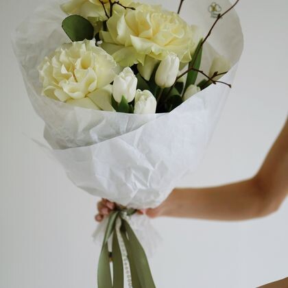 Букет "White Secret" M