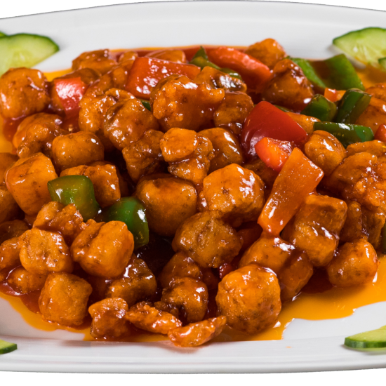 №76 Минтай в кисло-сладком соусе