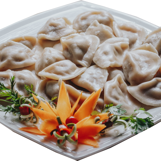 №94 Пельмени со свининой и черемшой (вареные)