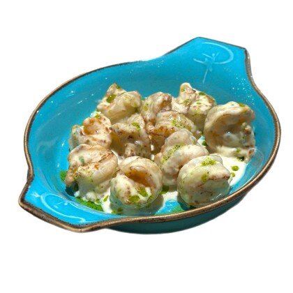 Креветки в соусе "Блю Чиз"