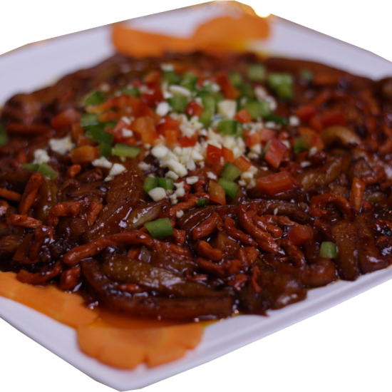 №42 Баклажан тушеный с мясом